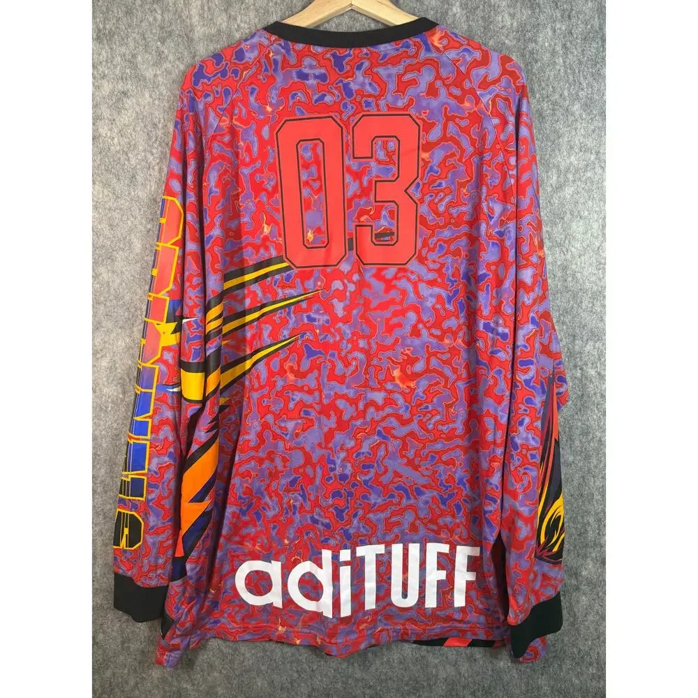 Adidas Adilenium Season 3 Tiger Long Sleeve Graphic Tee 2XL LIFE-0 JX1702